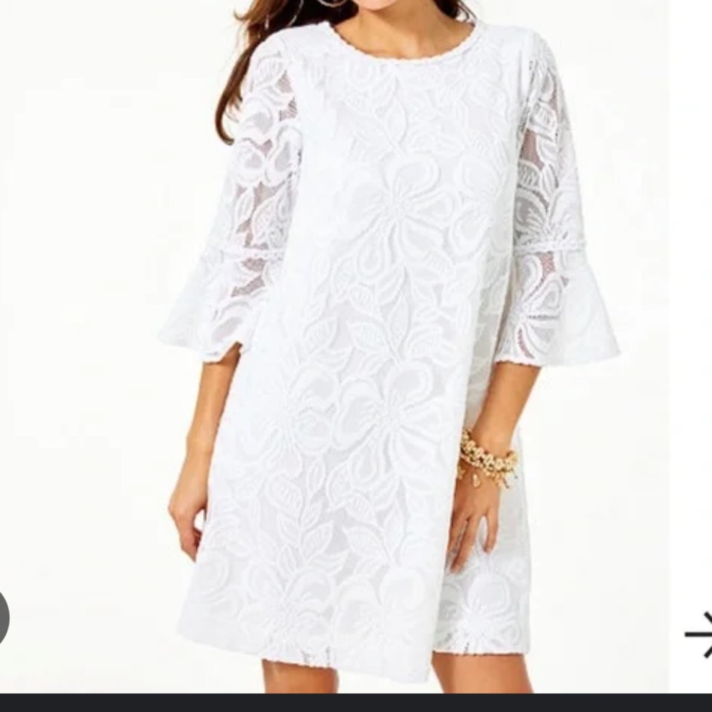 NWT Lilly Pulitzer White Lace Dress